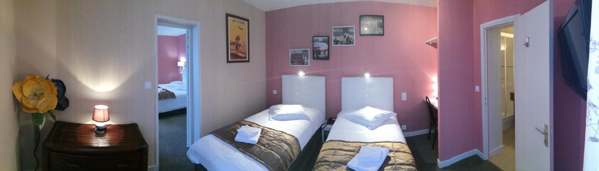 Hotel De L'Aviation La Bourboule Oda fotoğraf